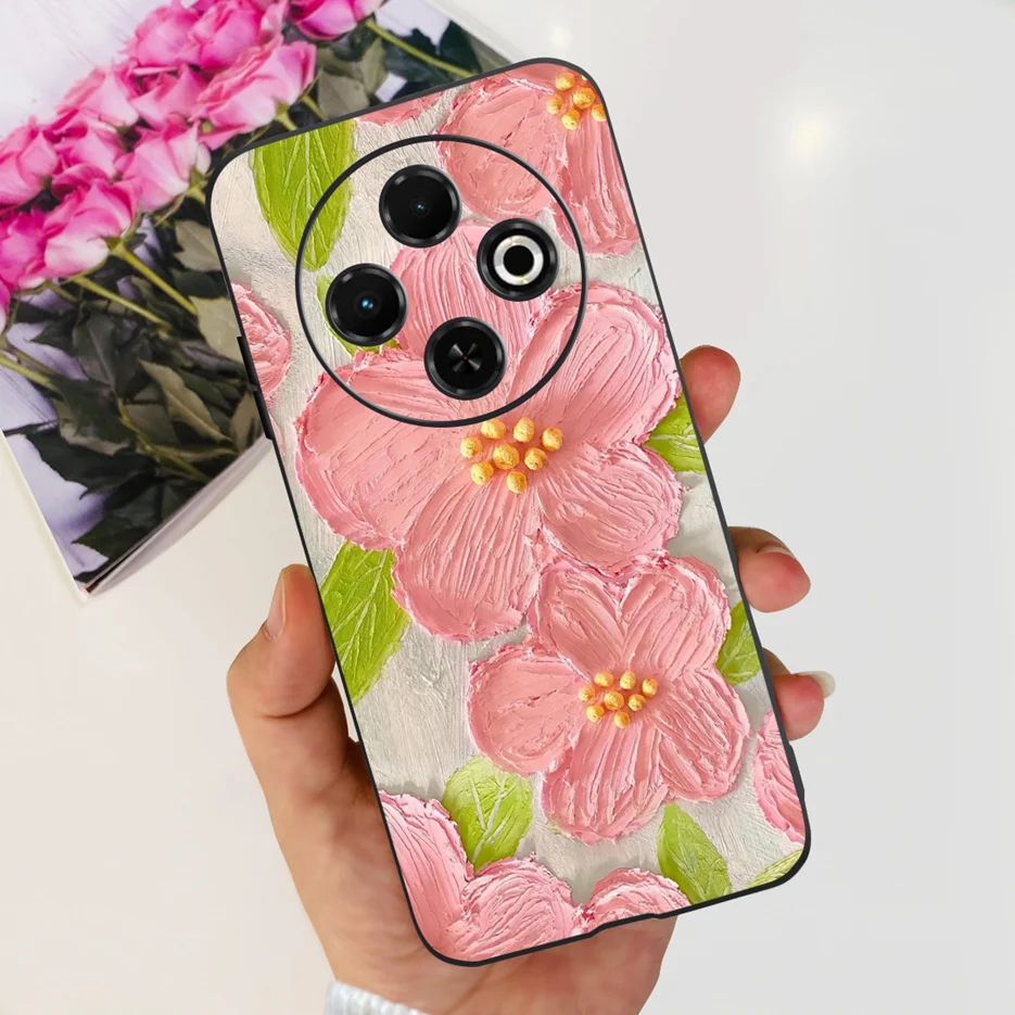 Stylish Painted Shockproof Soft TPU Phone Case