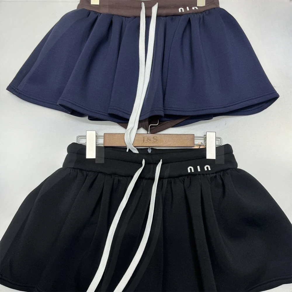 

2024 весенне-летняя модная Милая Пышная юбка в стиле девушки с эластичным поясом