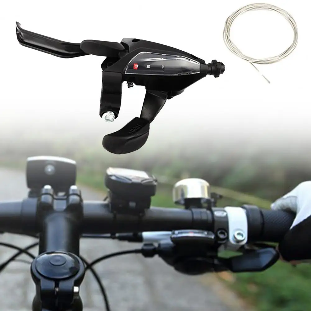 Gear Shifter Ergonomic Design Bike Brake Single 3/7/8 Left Speed Shifter