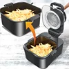 9L Multi functional Home Smart Air Fryer with Large Capacity Touch Screen Reservation Non stick Inner Perspective Oven 5