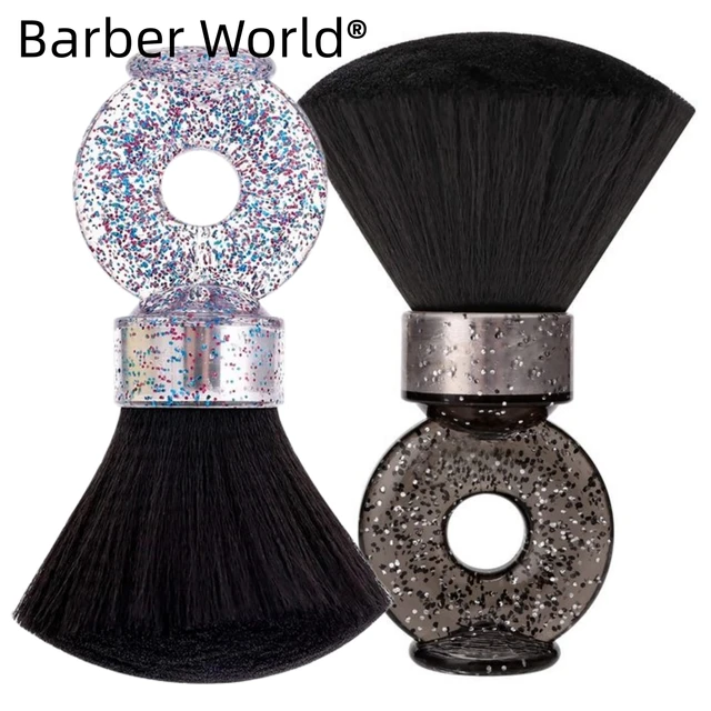 Barbiere Soft Neck Face Duster spazzole per barba spazzola per capelli  spazzola per capelli taglio salone accessori per strumenti per lo Styling  dei parrucchieri - AliExpress