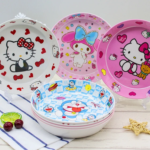 Hello Kitty Plate Set