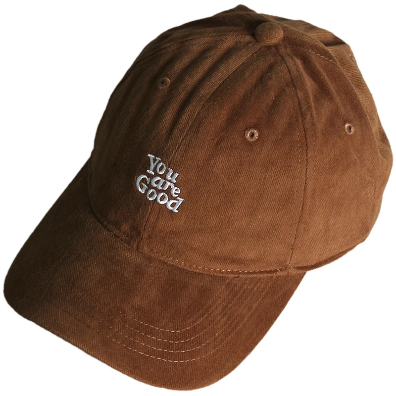 Brown Peaked Cap Men's and Women's Summer Fashion Casual American Retro Soft Top Baseball Cap Small Sun Protection Hat 5