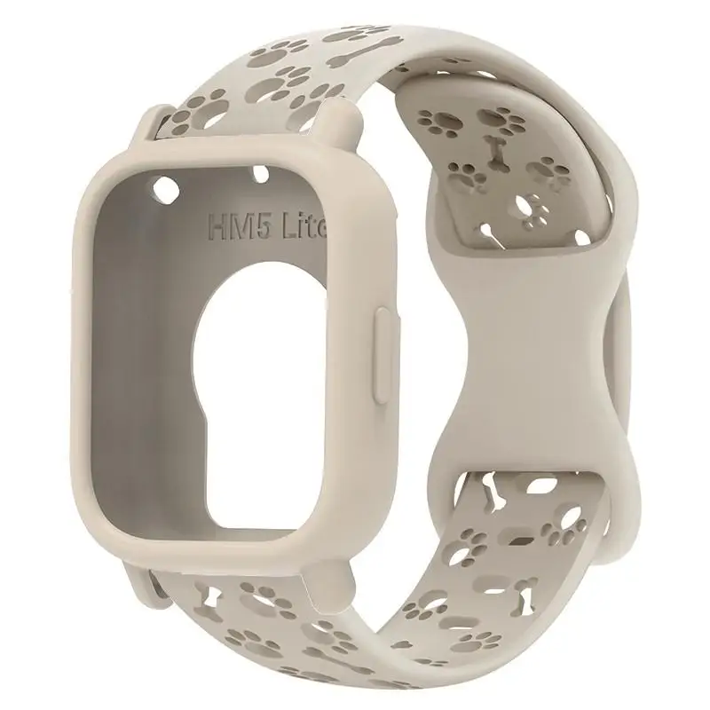 Silicone Sport Strap with Protective Case