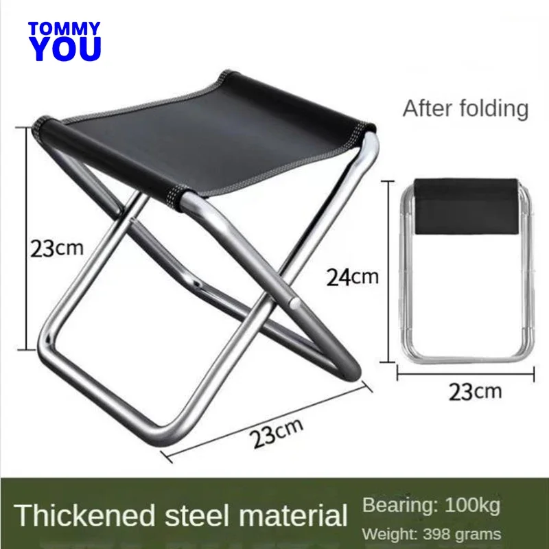 Outdoor Camping Stools Travel Fishing Art Sketching Portable Folding Small Stools Subway Queuing Ultra Light Foldable Chairs folding camping chair foldable camping chair portable camping stool