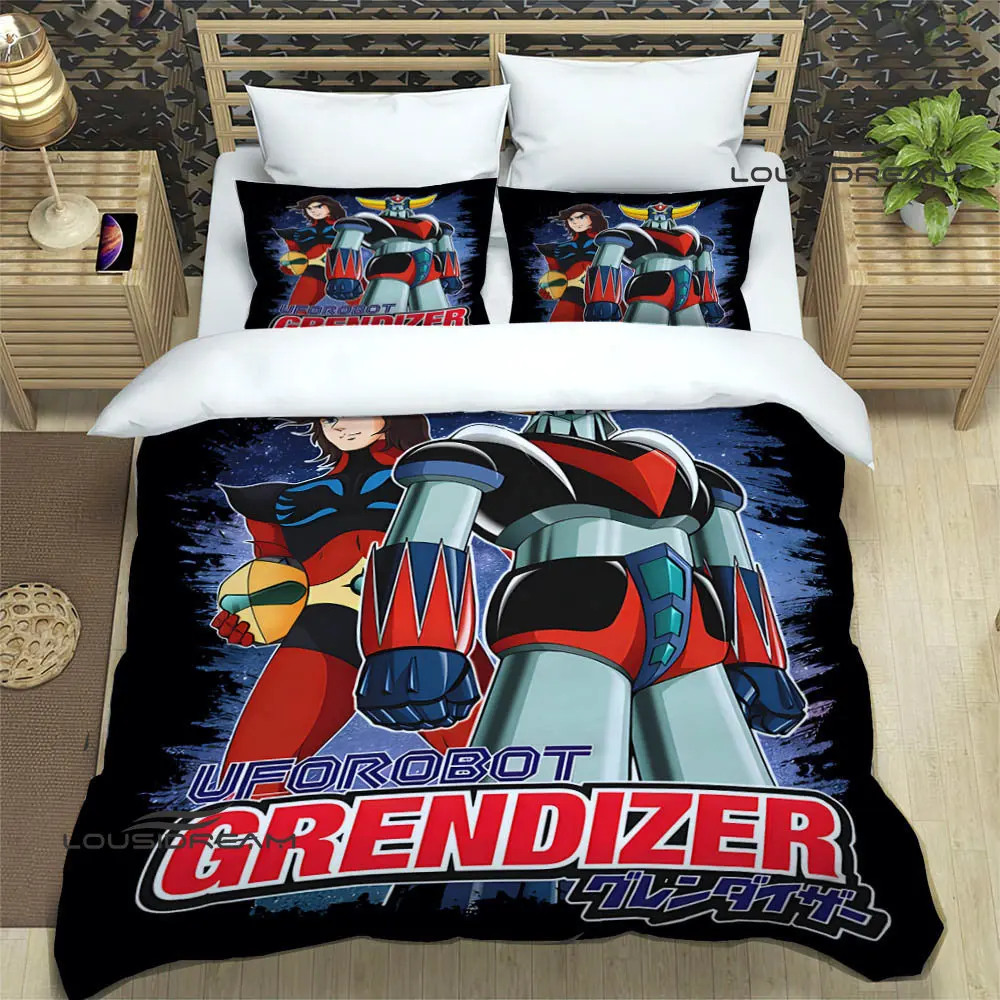 

UFO ROBO GRENDIZER GOLDORAK printed Bedding Sets exquisite bed supplies set duvet cover bed comforter set bedding set luxury