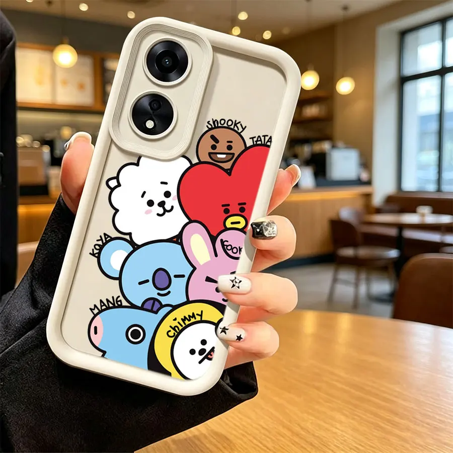 Adorable Cartoon Shockproof Case for Smartphone Protection