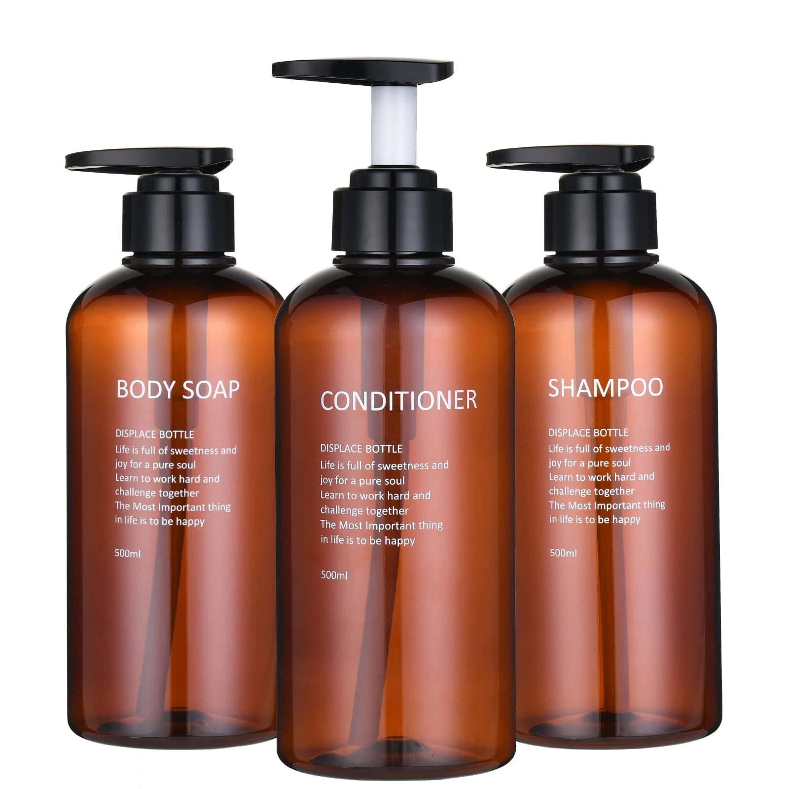 Shampoo Conditioner Dispenser Bottles Shampoo Conditioner Bottles Pump 3pcs Aliexpress