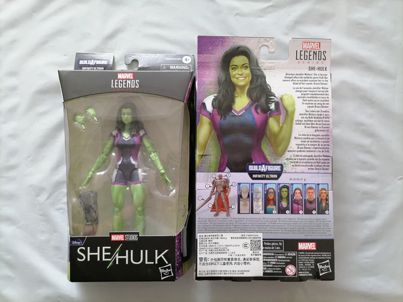 She Hulk 10 Inch Vintage Action Figure - Marvel Universe - She