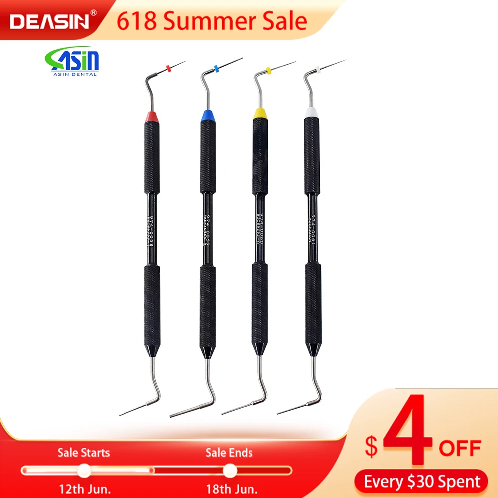 Dental Root Canal Filler Endo Hand Plugger Fill Instrument Dentistry Material Tools Root Canal