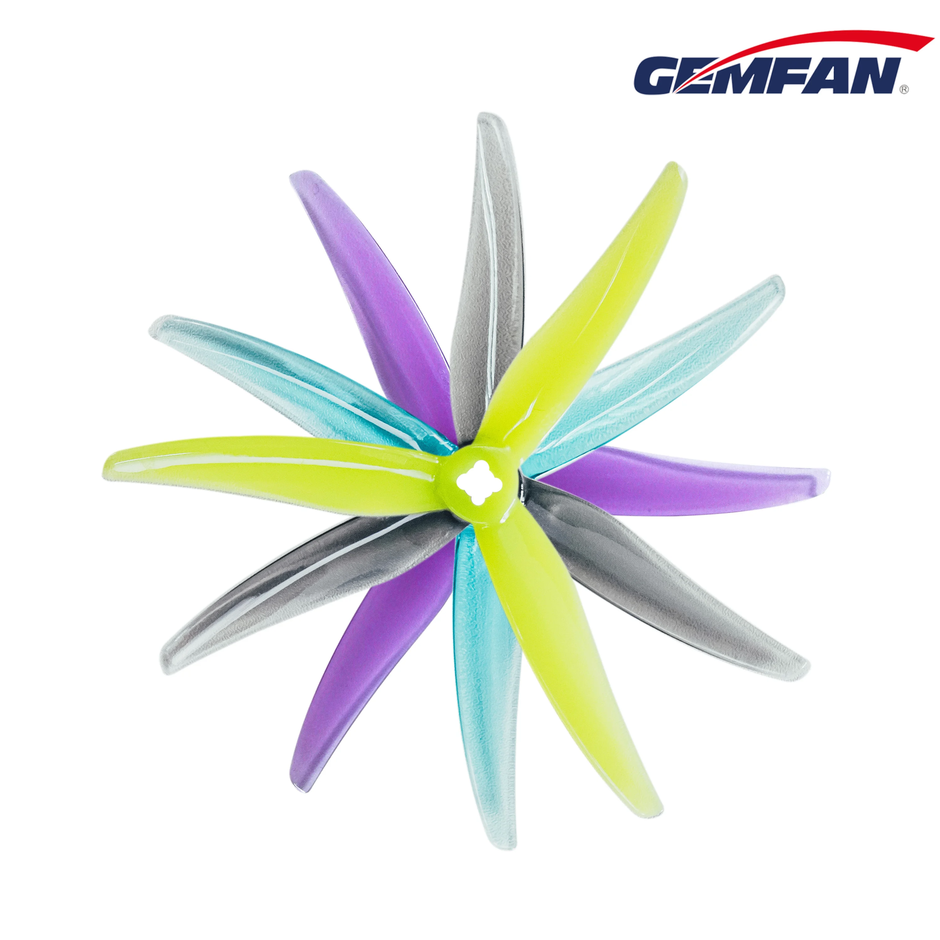 

12Pair Gemfan Hurricane 4525 4.5X2.5X3 3-Blade PC Propeller for RC FPV Racing Freestyle 5inch Drones Replacement DIY