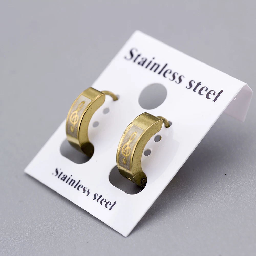 wholesale bulk lots 36 pairs(72pcs ) individual mixed designs men's women's punk rock stainless steel jewelry stud earrings