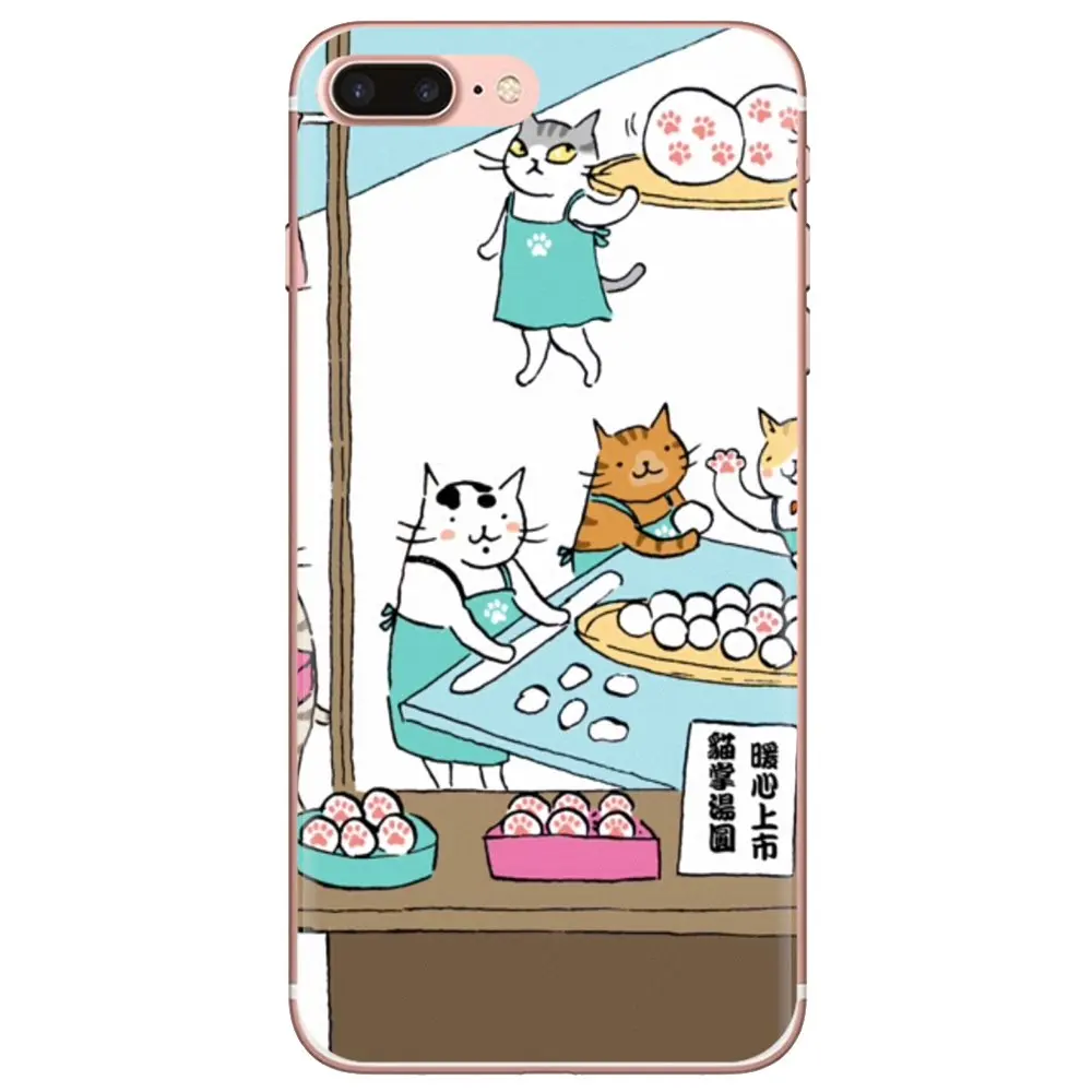 For Meizu M6 M5 M6S M5S M2 M3 M3S NOTE MX6 M6t 6 5 Pro Plus U20 Miss Kitty Cats Pattern Collage Transparent TPU Case Cover meizu phone case with stones Cases For Meizu