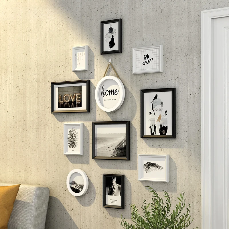 Vertical No-Drill Modern Photo Frame 2