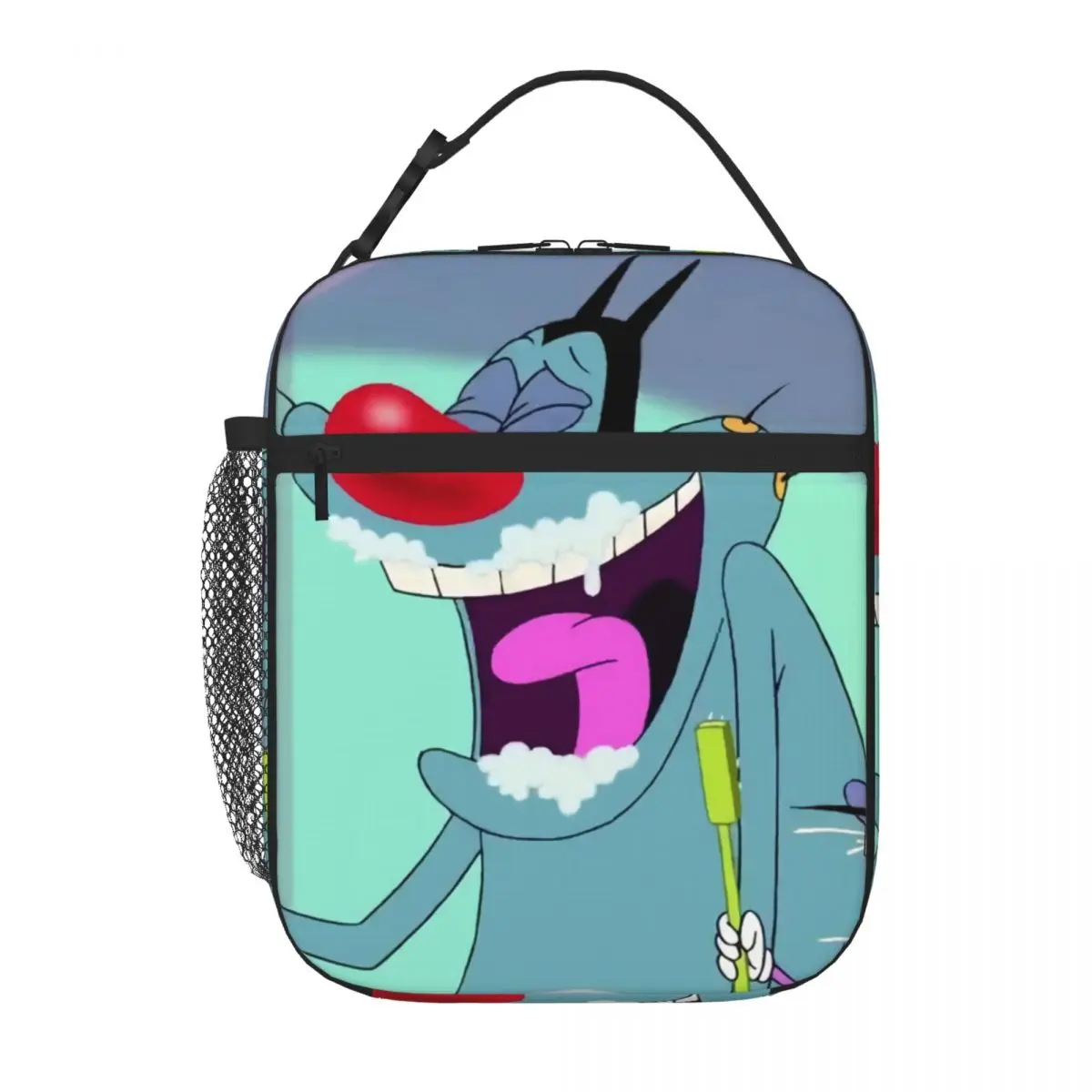 Oggy And The Blocks Lunch Tote Lunch Bags Anime Lunch Bag Lunch Bags For Women