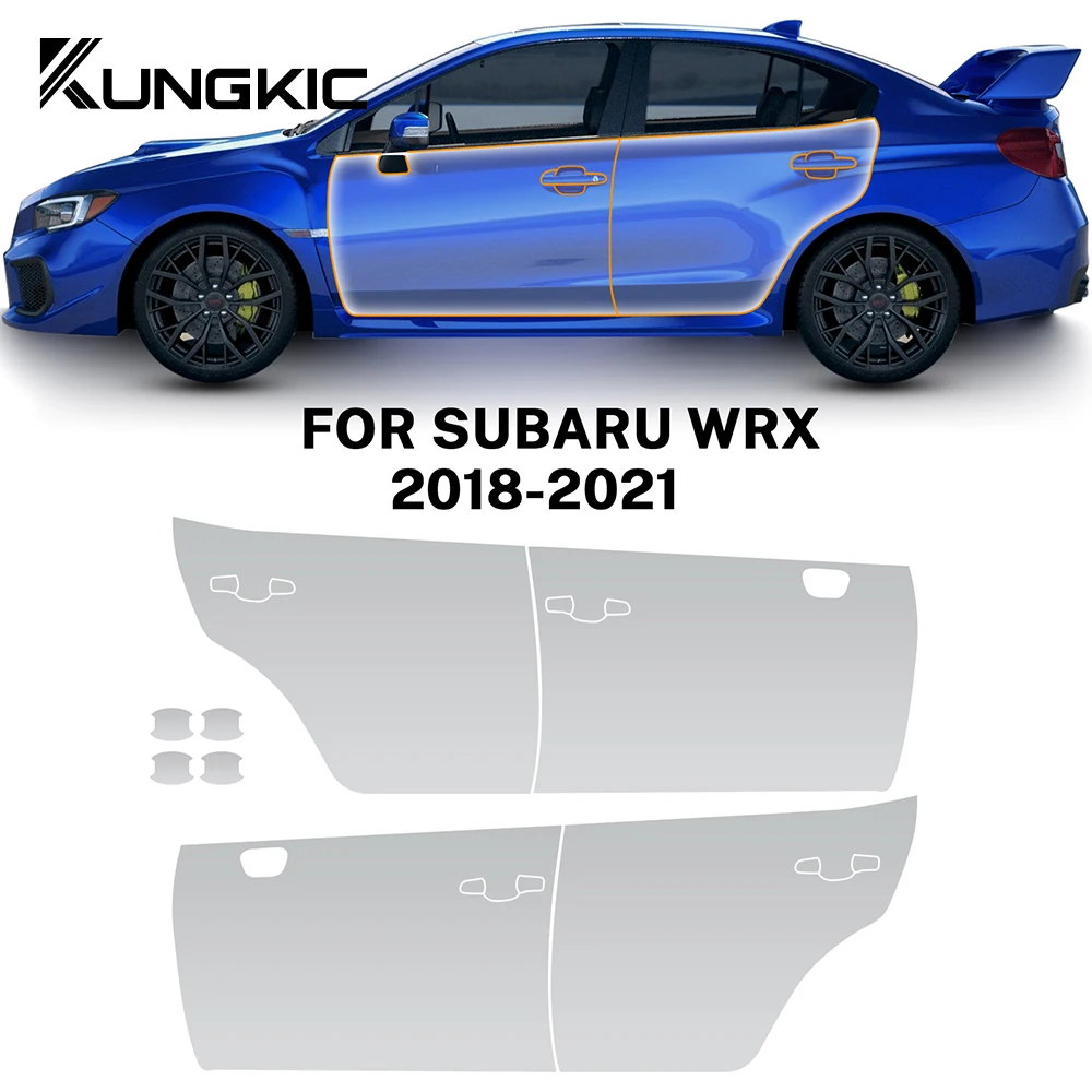 

TPU оригинал для Subaru WRX 2018 2019 2020 2021 Автомобильная невидимая прозрачная пленка для корпуса Аксессуары для наклеек на заднюю дверь