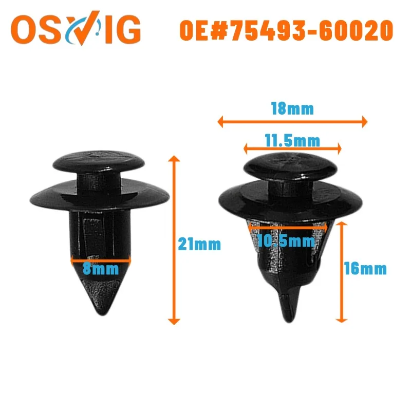 20PCS OE#75493-60020 Applicable to Lexus and Toyota car door panel ...