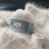5 Pcs Cashmere Mink Fur Yarn for Hand Knitting  Long Plush Wool Crochet Knitting Yarn for Fall Winter Luxury Needlework Diy Knit 1