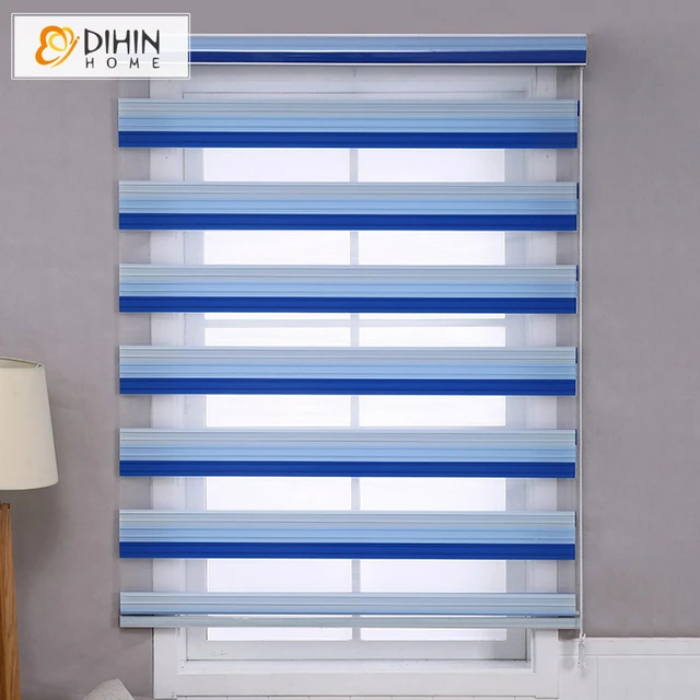 Cortinas enrollables para ventanas, persianas opacas horizontales de día y  noche - AliExpress