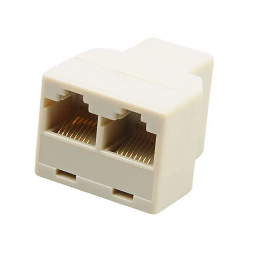 

Connectors Network Cable CAT5 CAT6 RJ45 Splitter Adapter RJ45 network adapter Network cable splitter RJ45 Connector