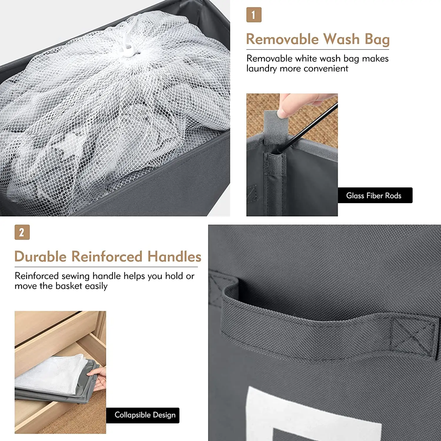 Home Slim Laundry Basket Storage Organizer with Handle Rolling Collapsible Dirty Clothes Hamper Cestas De Almacenamiento laundry basket laundry hamper clothes basket