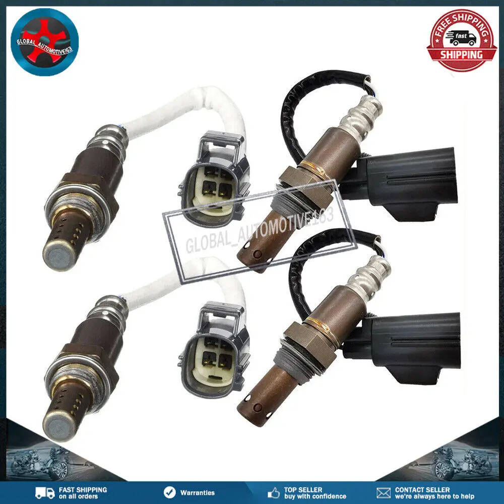 

4PCS UP+Downsream Oxygen Sensor For Land Rover LR3 Range Rover Sport 2007-2009