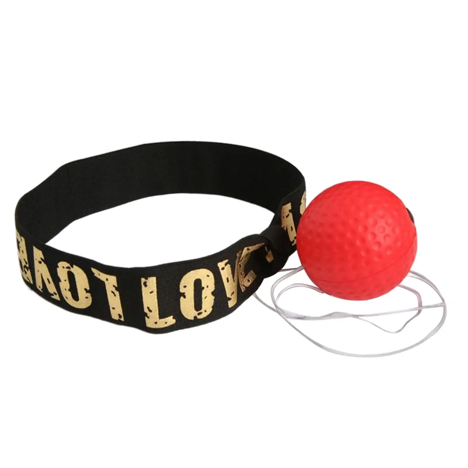 2x Boxing Ball Headband Mma Boxing Equipment Improve Reaction Speed Ball on Strings for Training, Punch, Sports,