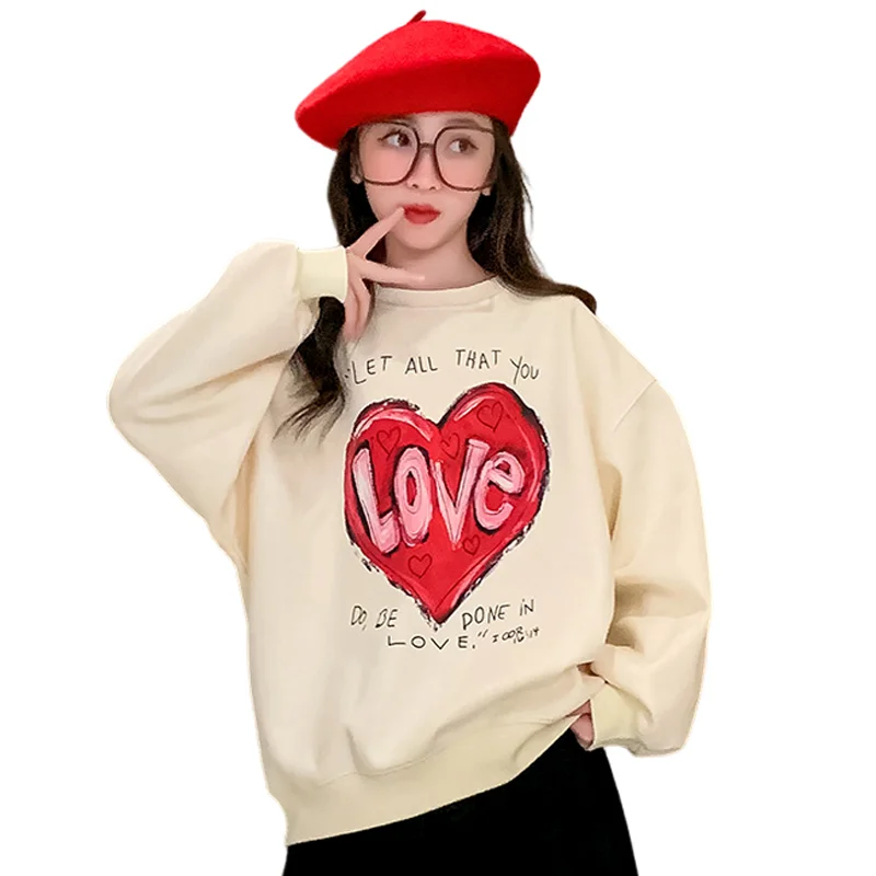 

Young Children Sweatshirts for Girl Tops Long Sleeve Kids Clothes Spring Autumn School Teenagers Clothing 4 6 8 9 10 12 13 Years