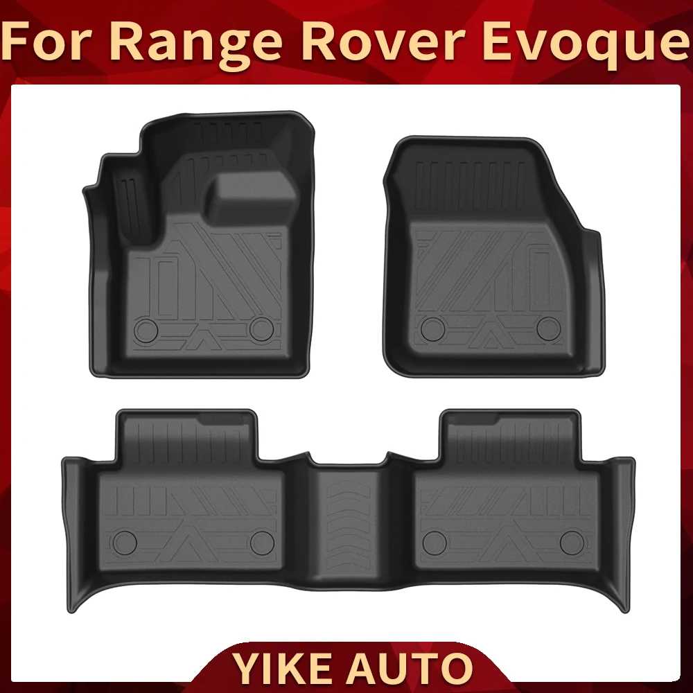 

Коврики для автомобиля Range Rover Evoque L551 2019-2023 L538 2011-2018, всесезонные коврики из ТПЭ без запаха, аксессуары для подноса
