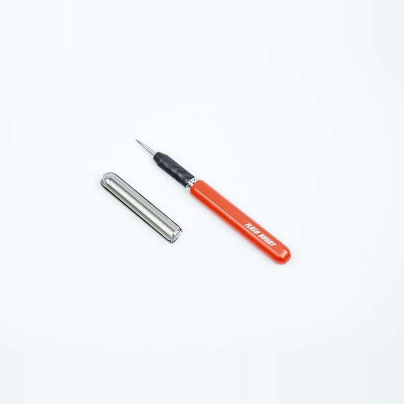 플래시 하비 모델 조각 바늘(핸들 마킹 라인 도구 포함) 모델 제작을 위한 정확한 위치 지정 커팅 비트 홀더