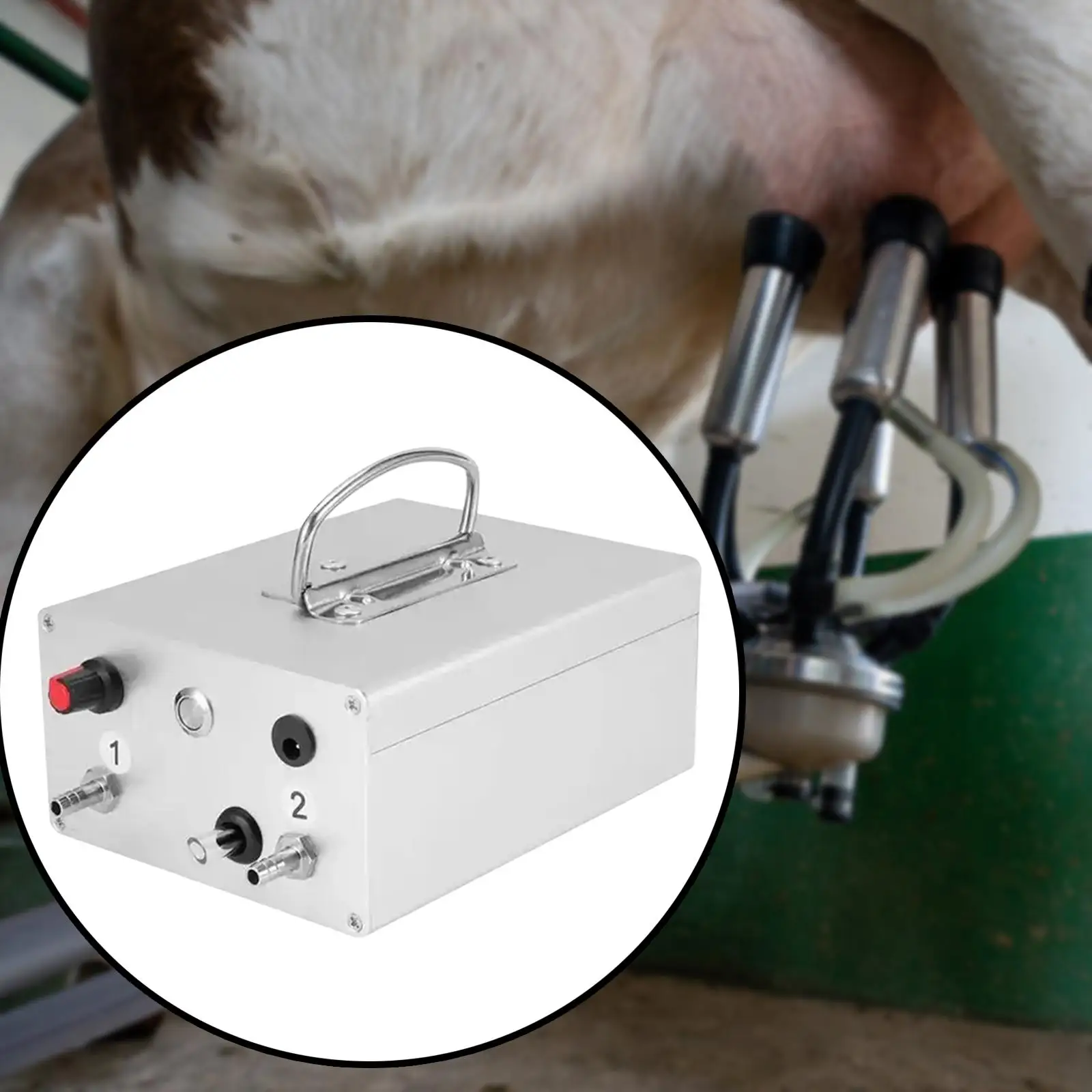 

Milking Vacuum Pump Livestock Supplies Pulsation Milking Machine Vacuum Pump Electric Milking Machine Accessories for Horse Cow