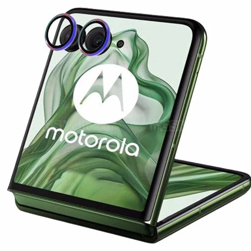 Anti-Glare Transparent Lens Film with Anti-Friction Metal Camera Ring Protector