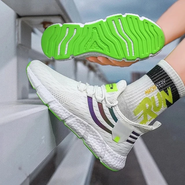 Baskets femmes respirant mode chaussures de course chaussures décontractées confortables unisexe hommes Tenis Masculino chaussures de sport légères 6