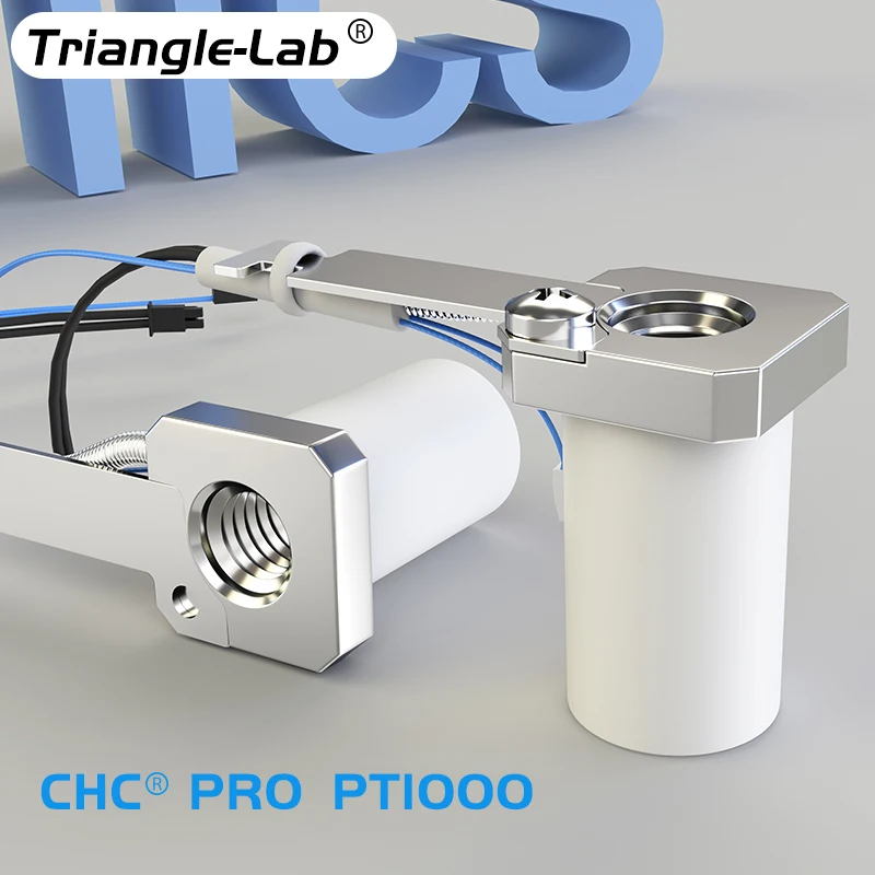 Trianglelab 115W High Power CHC Pro Kit PT1000 ceramic heating core quick heating for ender 3 volcano hotend CR10 mk3s blv kee pang v6 hotend 24v 50w quick heating ceramic heating core print head for dde ddb extruder ender 3 cr10 mk3s 3d printer