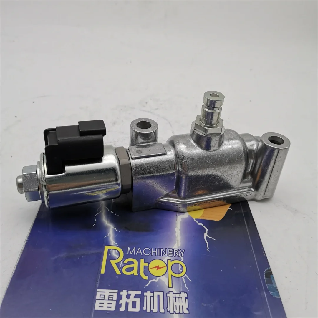 

2443114 2204324 Shutoff Solenoid Valve 24V 244-3114 220-4324 For 966G