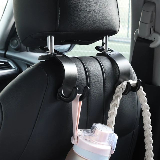 2pcs Car Seat Back Hidden Rear Seat Small Hook Seat Back Creative Cars  Small Hooks Car Headrest Water Cup Clothing Storage Tool - AliExpress