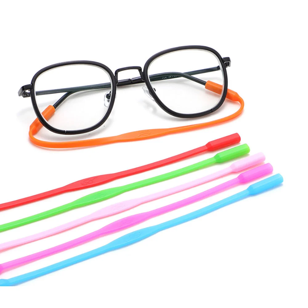 Silicone world Silicone Eyeglasses Strap Children Glasses Band Strap  Retainer Sunglasses Band Cord Holder Sports Glasses Rope - AliExpress