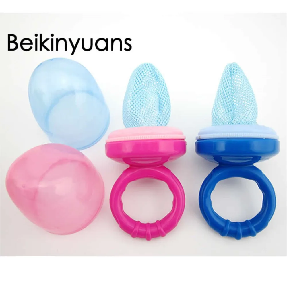 Baby Feeding Bite Cup Environmental Protection Net Pocket Safety Baby Supplement Chewing Chupeta feeding cup Alimentadora 4
