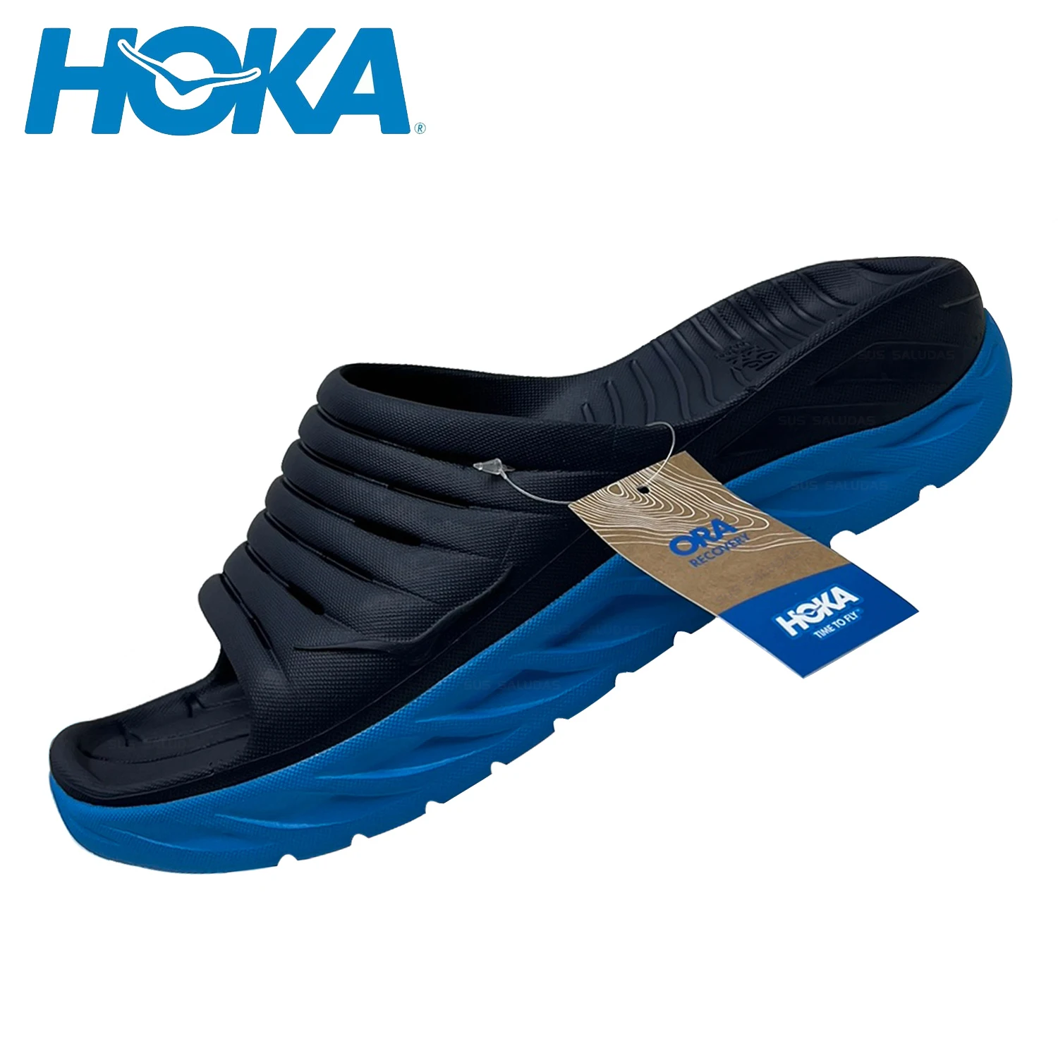 HOKA ONE ONE Slide2 Slippers Men Recovery Sandals With Comfortable