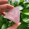 Pure Natural Pink Rose Quartz Rough Large Size Raw Crystal Stone Rock Mineral Specimen Aquarium Healing Reiki Home Decoration 2
