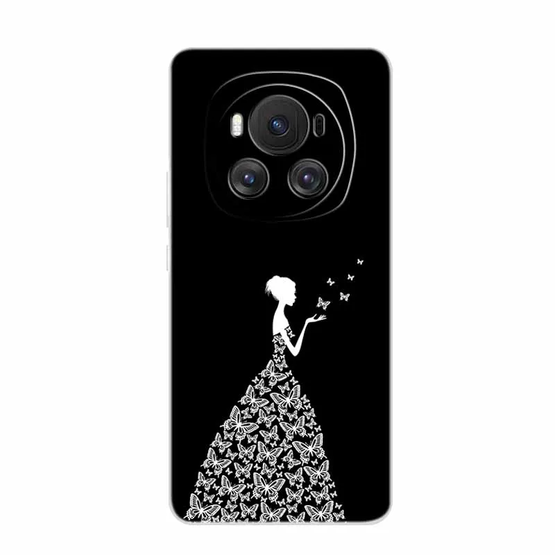 Fashionable Clear Animal Design Silicone Phone Case - Soft TPU Back Cover