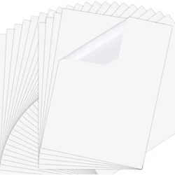 25 Sheets 8.3X11.6 Inch Inkjet Sticker Paper, Printable Transparency Film Quick Dry Paper Label For Inkjet Printers