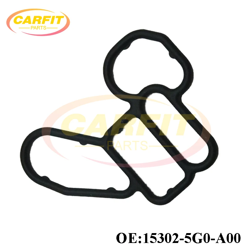 High Quality 15302-5G0-A00 153025G0A00 VTEC Oil Filter Solenoid Gasket For Honda Ridgeline Pilot Accord 2013- Auto Parts
