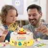 Children Bouncing Turntable Concentration Training Puzzle Parent Child Interaction Toy Children Bouncing Yellow Duck Toys 1