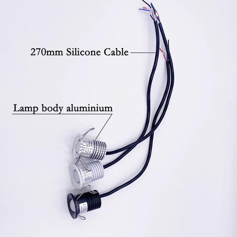 오라이트 IP65 방수 미니 RGB 매립형 스팟 조명 3W LED 디밍 가능 색상 변경 가능 욕실 사우나 샤워 공간 캐비닛용 DC12V