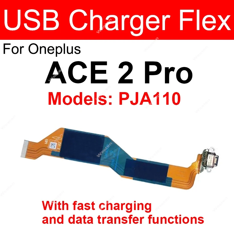 OnePlus Ace Series USB Charging Dock Flex Cable Charger Port Connector Parts