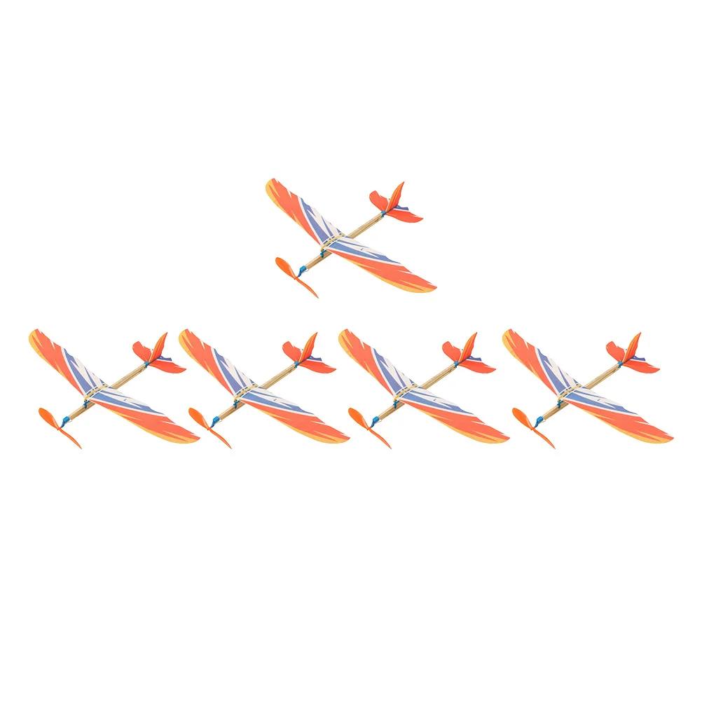 5 Pcs Foam Glider Airplane Model Toy Child Games for Children Airplanes Manual Rc