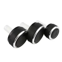 3 pièces/ensemble Boutons de commande de climatisation pour Volkswagen VW GOLF 4 MK4 Passat B5 Bora Accessoires 3