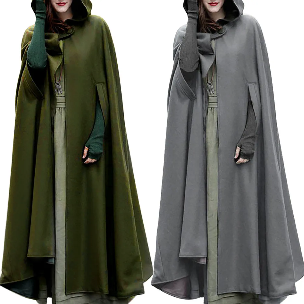 

Women Trench Coat Open Front Cardigan Jacket Coat Cape Cloak Plus Women'S Winter Jacket Plus Size Outwears Coats For Women Cloth