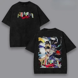Anime Invincible Printed Oversized Harajuku T - shirt - Casual Summer Short Sleeve Cotton Tees - XXL (Black)
